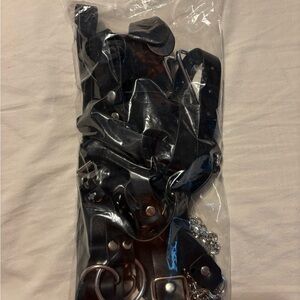Leather Bondage Set